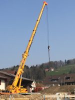 Trafostation Hofacher im Bau